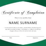 40 Fantastic Certificate Of Completion Templates [Word Pertaining To Certificate Of Completion Free Template Word