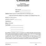 40 Free Certificate Of Conformance Templates & Forms ᐅ Regarding Certificate Of Conformance Template Free