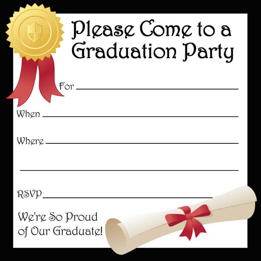 40+ Free Graduation Invitation Templates ᐅ Template Lab Intended For Free Graduation Invitation Templates For Word