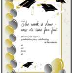 40+ Free Graduation Invitation Templates ᐅ Template Lab Throughout Graduation Party Invitation Templates Free Word