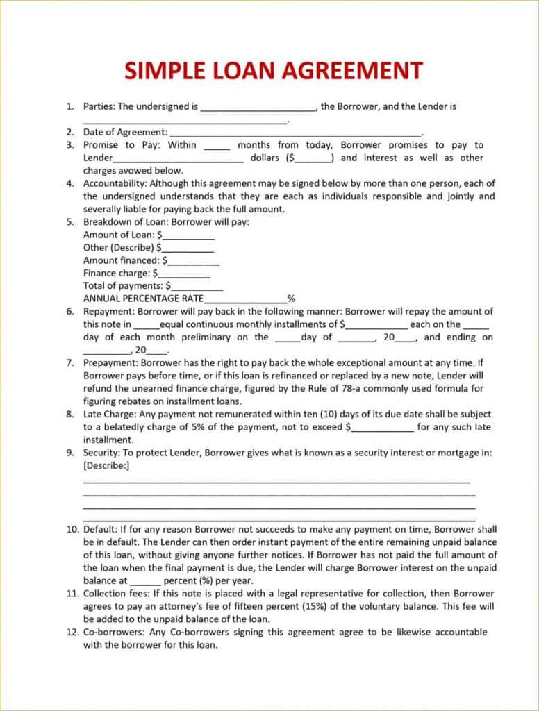 40-free-loan-agreement-templates-word-pdf-template-lab-with