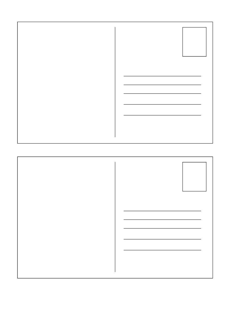 40+ Great Postcard Templates &amp; Designs [Word + Pdf] ᐅ with Free Blank Postcard Template For Word