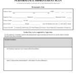 40+ Performance Improvement Plan Templates & Examples With Regard To Performance Improvement Plan Template Word