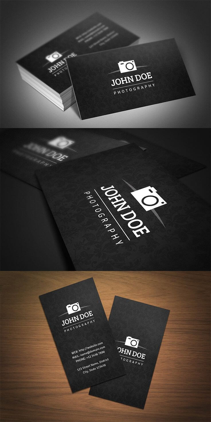 40 Photography Business Card Templates Inspiration In Photography Business Card Template Photoshop