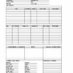 40+ Printable Call Log Templates In Microsoft Word And Excel Inside Blank Call Sheet Template