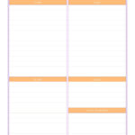 40+ Printable Daily Planner Templates (Free) ᐅ Template Lab With Regard To Printable Blank Daily Schedule Template