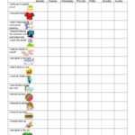 40 Printable Reward Charts For Kids (Pdf, Excel & Word) For Reward Chart Template Word