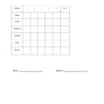 40 Printable Reward Charts For Kids (Pdf, Excel & Word) Regarding Reward Chart Template Word