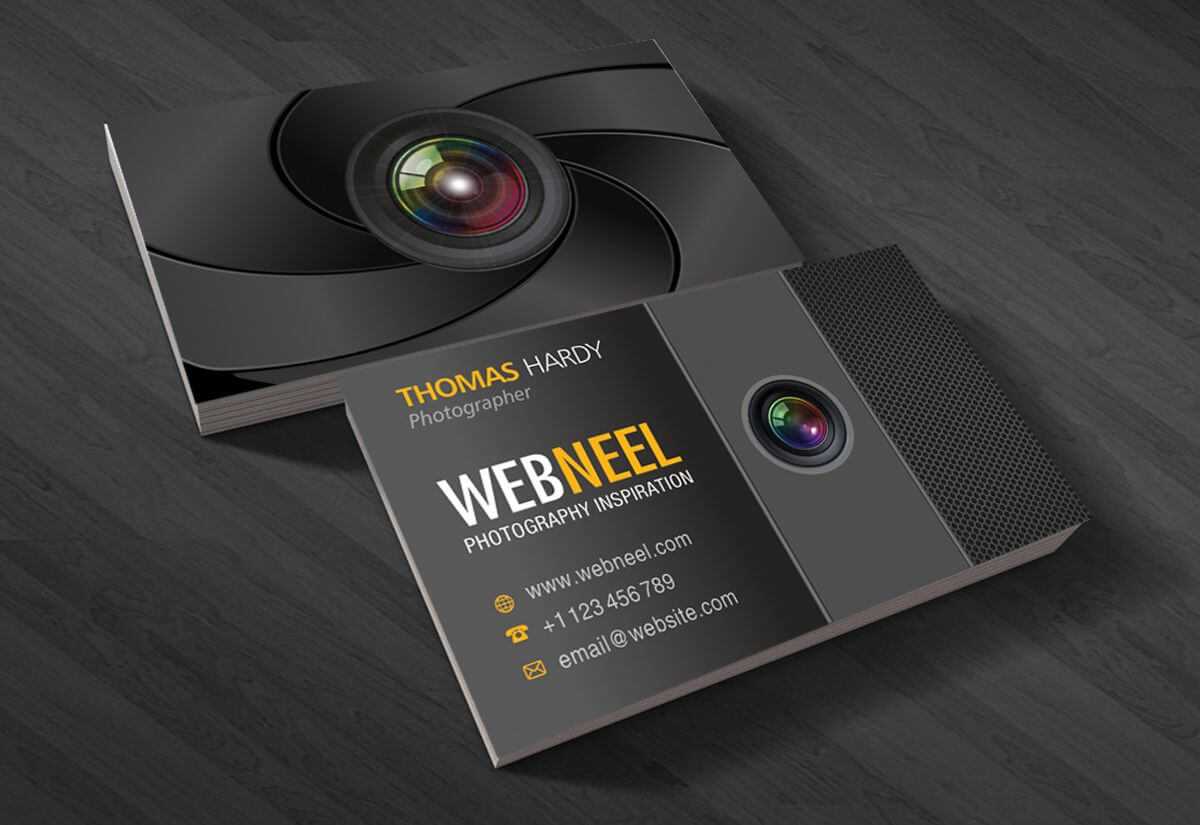 40 Professional Free Business Card Templates With Source In Photography Business Card Templates Free Download