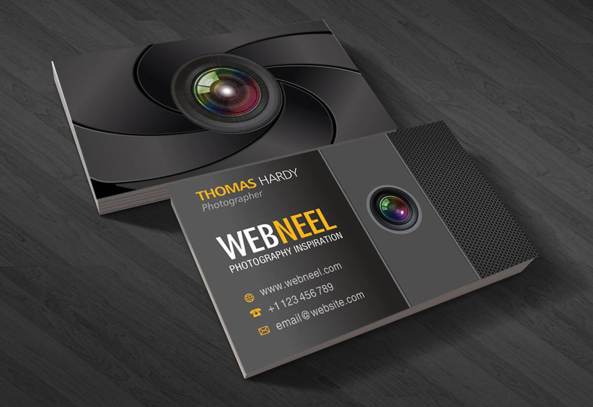 40 Professional Free Business Card Templates With Source Throughout Free Business Card Templates For Photographers