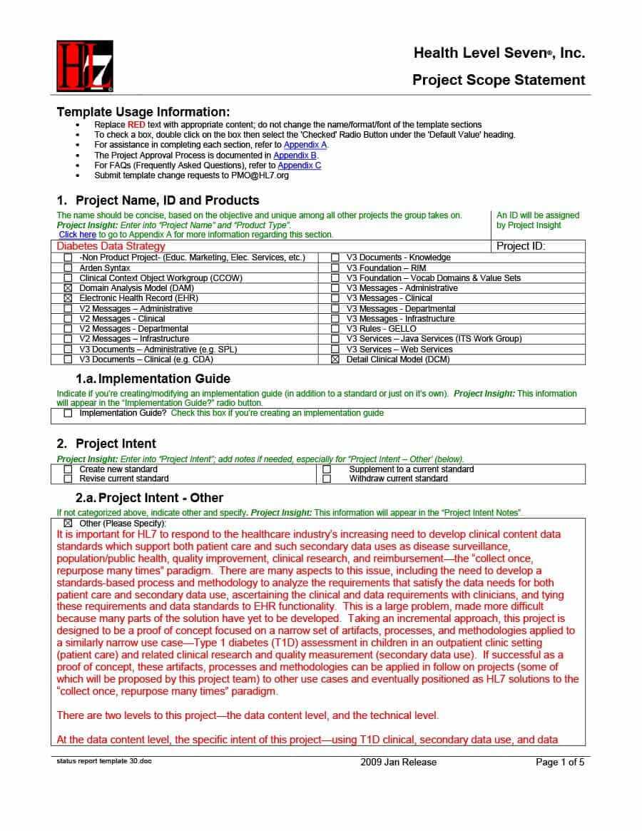 40+ Project Status Report Templates [Word, Excel, Ppt] ᐅ In Implementation Report Template