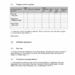 40+ Project Status Report Templates [Word, Excel, Ppt] ᐅ Within Section 37 Report Template