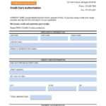 41 Credit Card Authorization Forms Templates {Ready To Use} Pertaining To Credit Card On File Form Templates