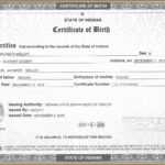 41 Foremost Of Fake Birth Certificate Template | Documents With Regard To Fake Birth Certificate Template