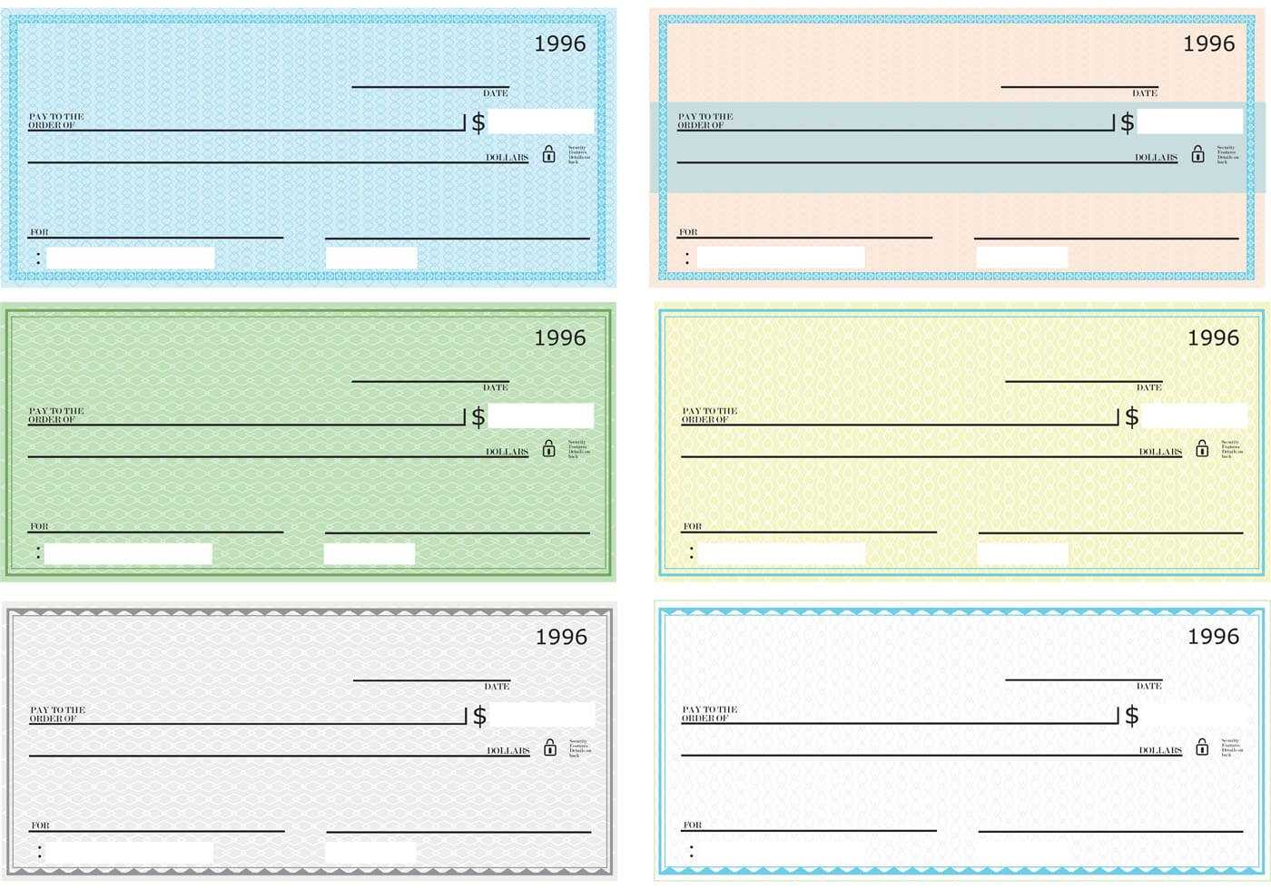 43+ Fake Blank Check Templates Fillable Doc, Psd, Pdf!! In Customizable Blank Check Template