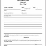 44 Free Estimate Template Forms [Construction, Repair With Regard To Blank Estimate Form Template