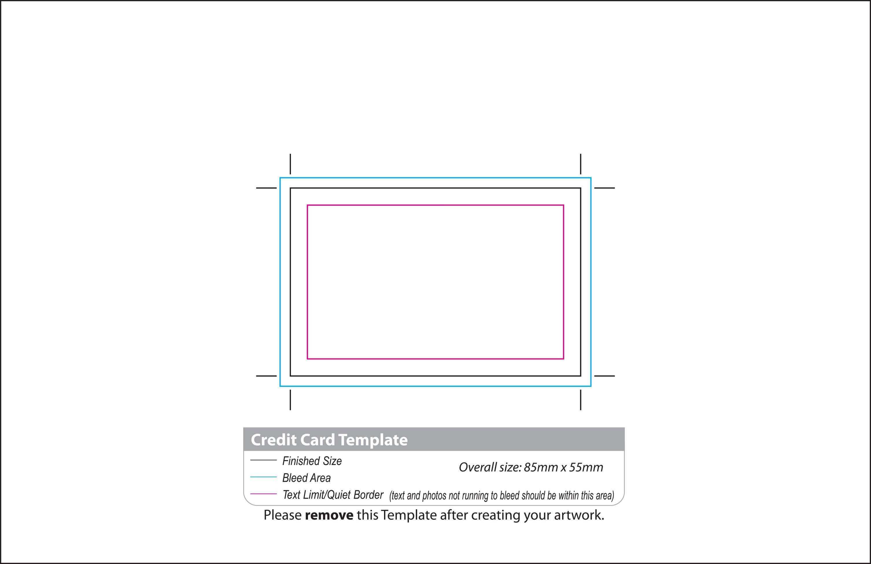 45 Diy Print Ready Business Card Template Illustrator For Kids With Regard To Credit Card Template For Kids