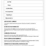 47 Job Description Templates &amp; Examples ᐅ Template Lab with Job Descriptions Template Word