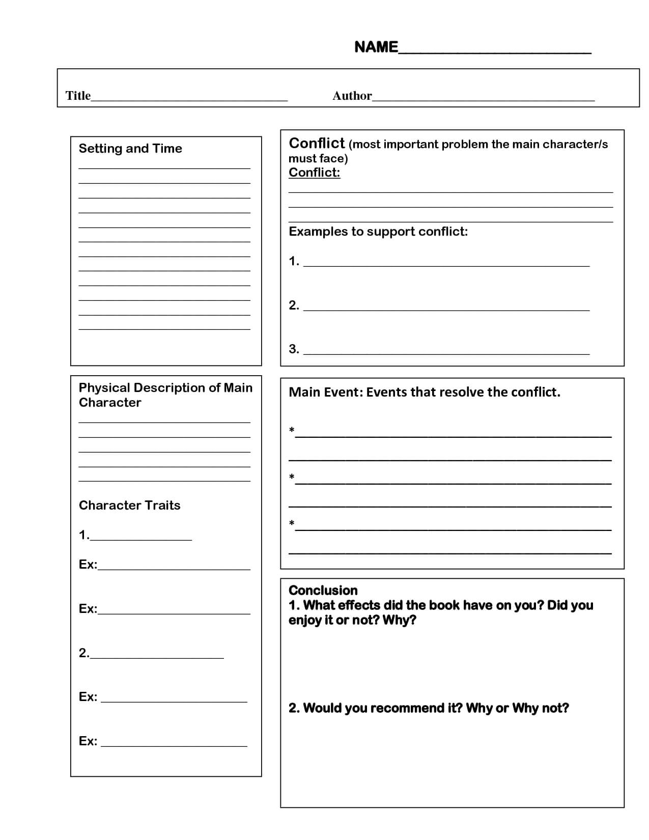 4Th Grade Book Report Outline - Google Search | English Pertaining To Book Report Template 4Th Grade