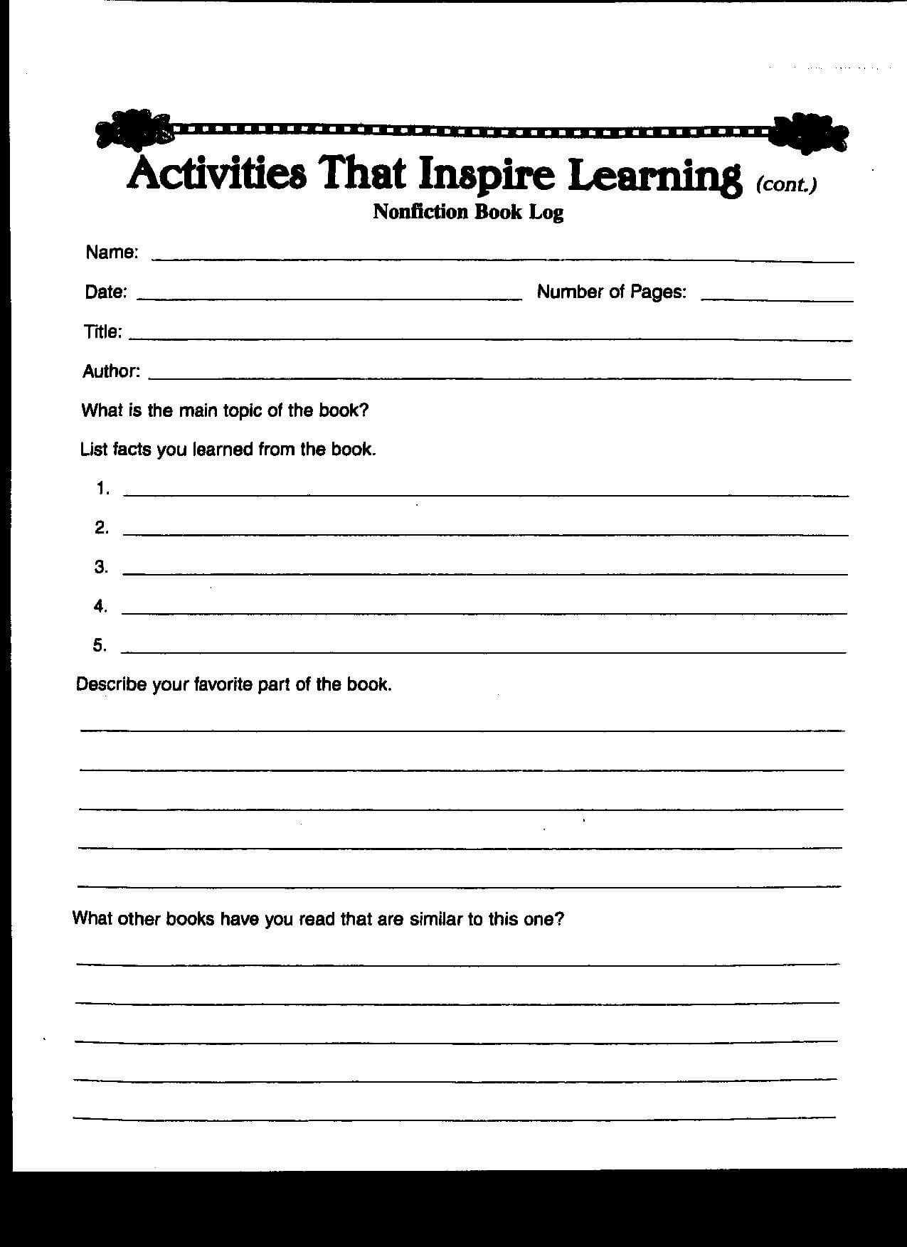 4Th Grade Book Report Template Success D7Cjcdzf | Reading Within Book Report Template 4Th Grade