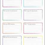 4X6 Note Card Template Google Docs Intended For Word Template For 3X5 Index Cards