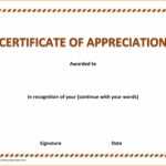 5+ Donation Award Certificate Template | Instinctual Within Donation Certificate Template