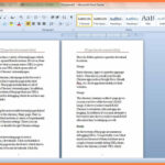 5+ Free Booklet Templates For Word | Andrew Gunsberg For Booklet Template Microsoft Word 2007