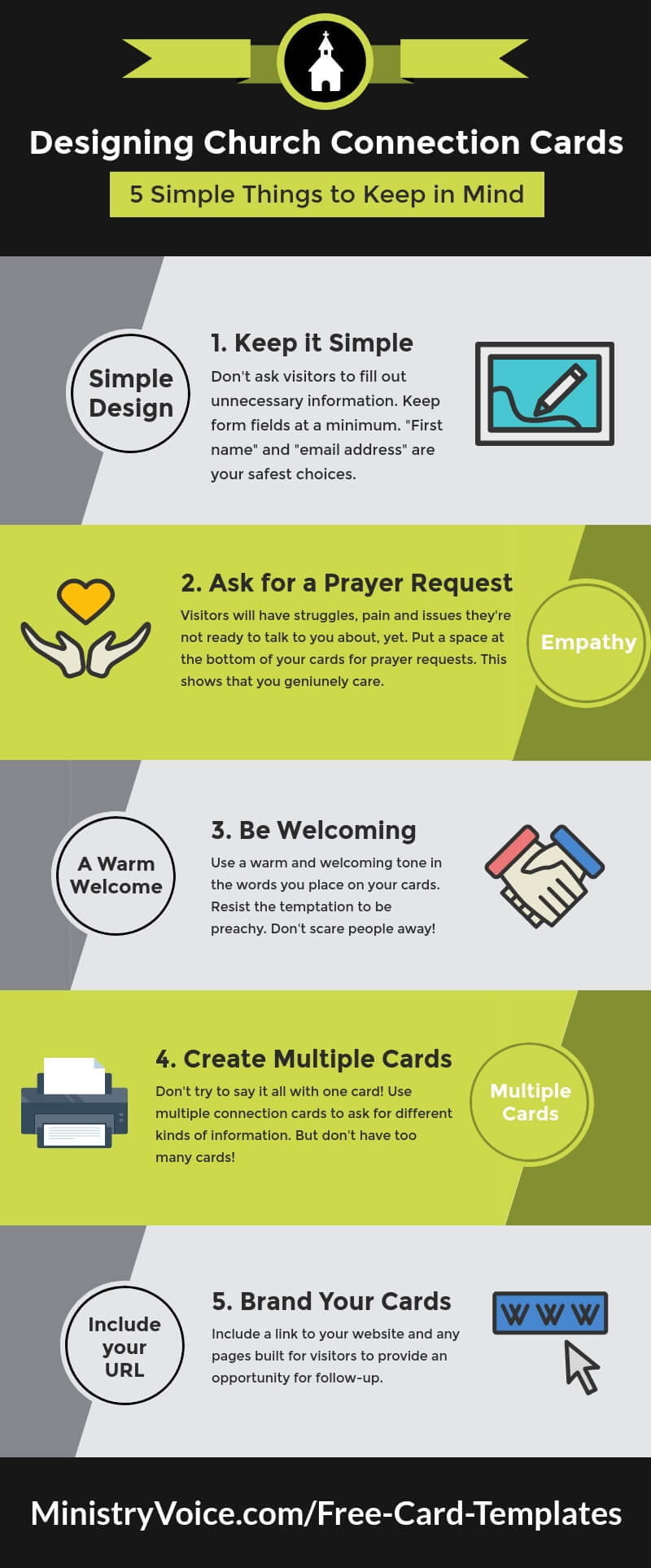 5 Simple Things To Keep In Mind When Designing Church Within Church Visitor Card Template