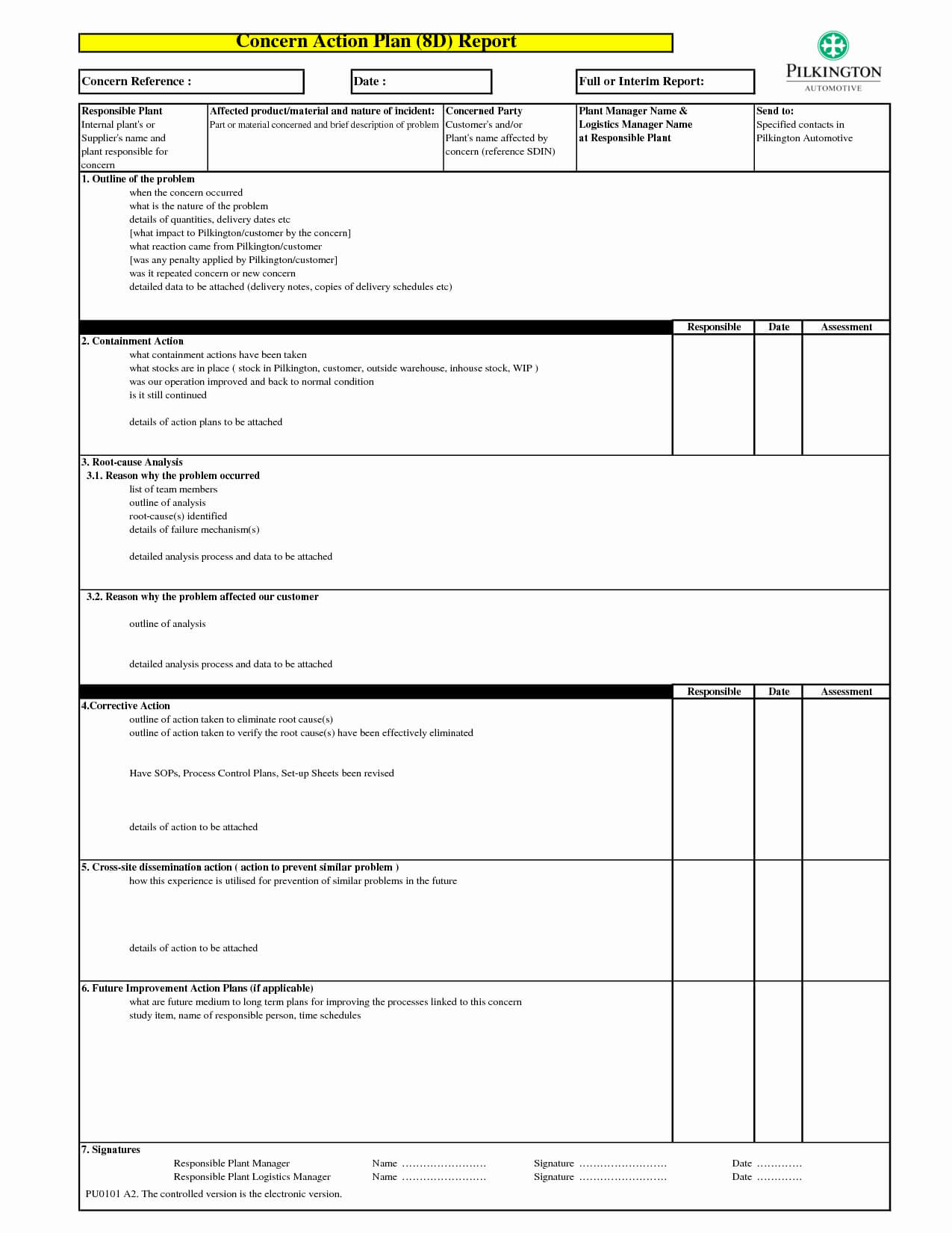 50 Corrective Action Report Template | Culturatti Throughout 8D Report Format Template