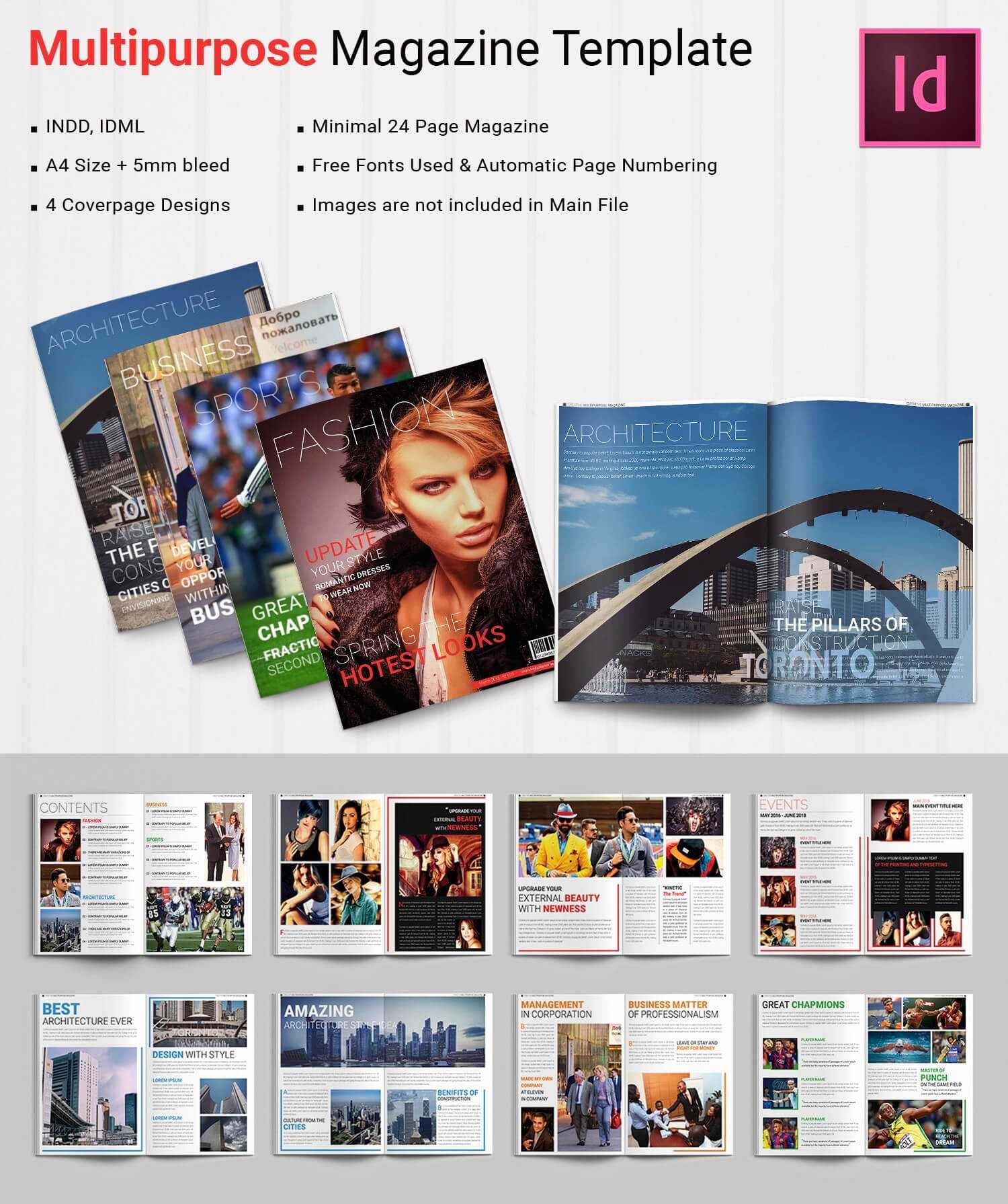 50 Microsoft Word Magazine Template | Culturatti For Magazine Template For Microsoft Word