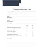 50 Printable Comment Card & Feedback Form Templates ᐅ In Survey Card Template