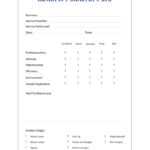 50 Printable Comment Card & Feedback Form Templates ᐅ Pertaining To Sample Job Cards Templates