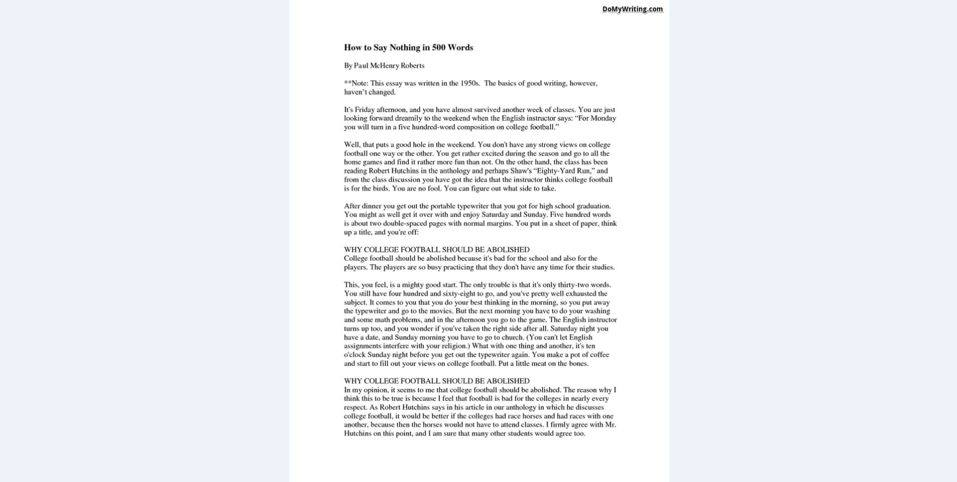 500 Word Essay: Is It As Difficult To Write As Everyone Thinks? Regarding 500 Word Essay Template