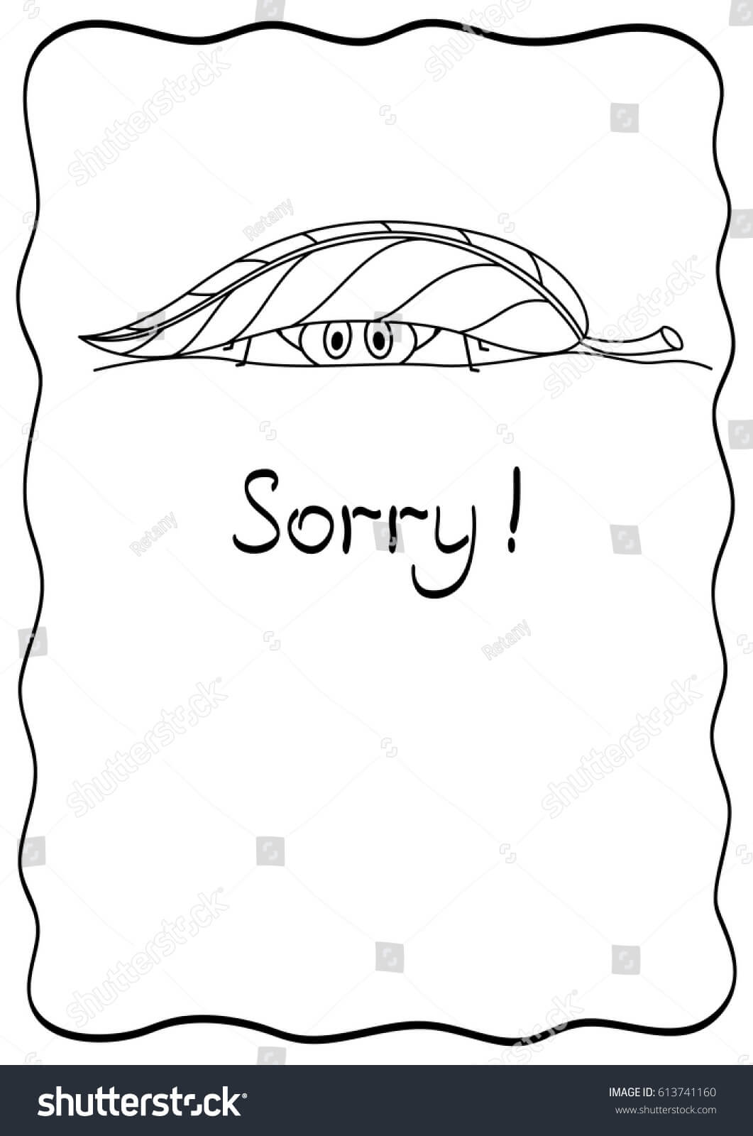 52 Templates Sorry Card Template On Every Job Search Pertaining To Sorry Card Template