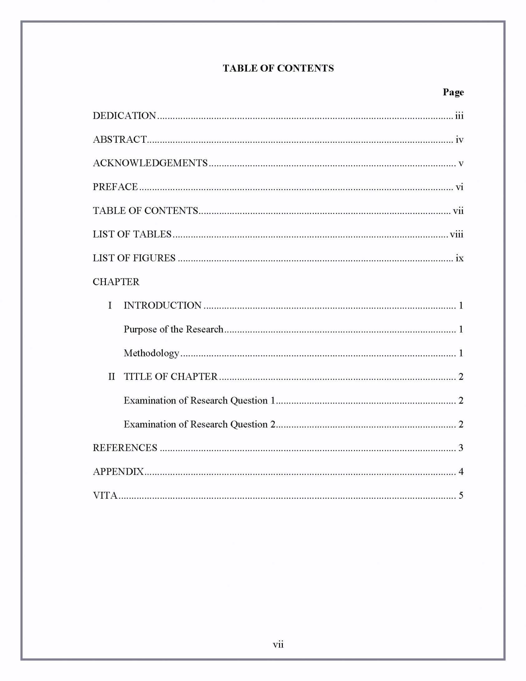 53 Table Of Contents Microsoft Word, How To Add A Table Of Intended For Microsoft Word Table Of Contents Template