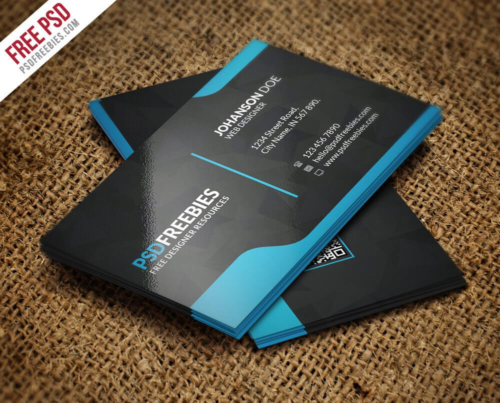 55+ Best Free Modern Business Card Psd Templates Within Call Card Templates