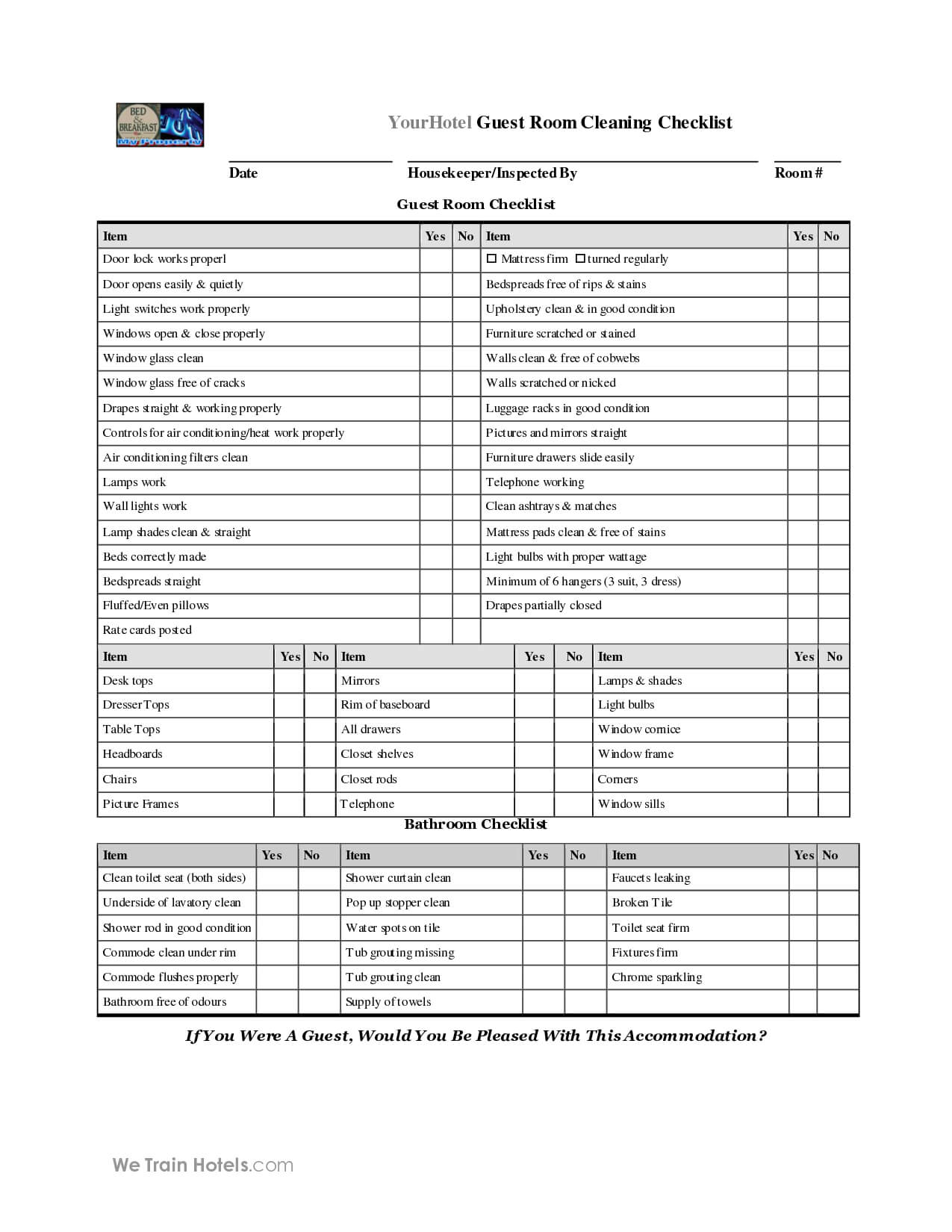 6 Best Images Of Cleaning Checklist Free Printable Template Intended For Blank Cleaning Schedule Template