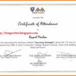 6+ Certificate Of Appearance Template | Weekly Template With Certificate Of Appearance Template