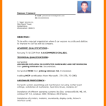 6+ Cv Templates In Word 2007 | Lobo Development Intended For Resume Templates Word 2007