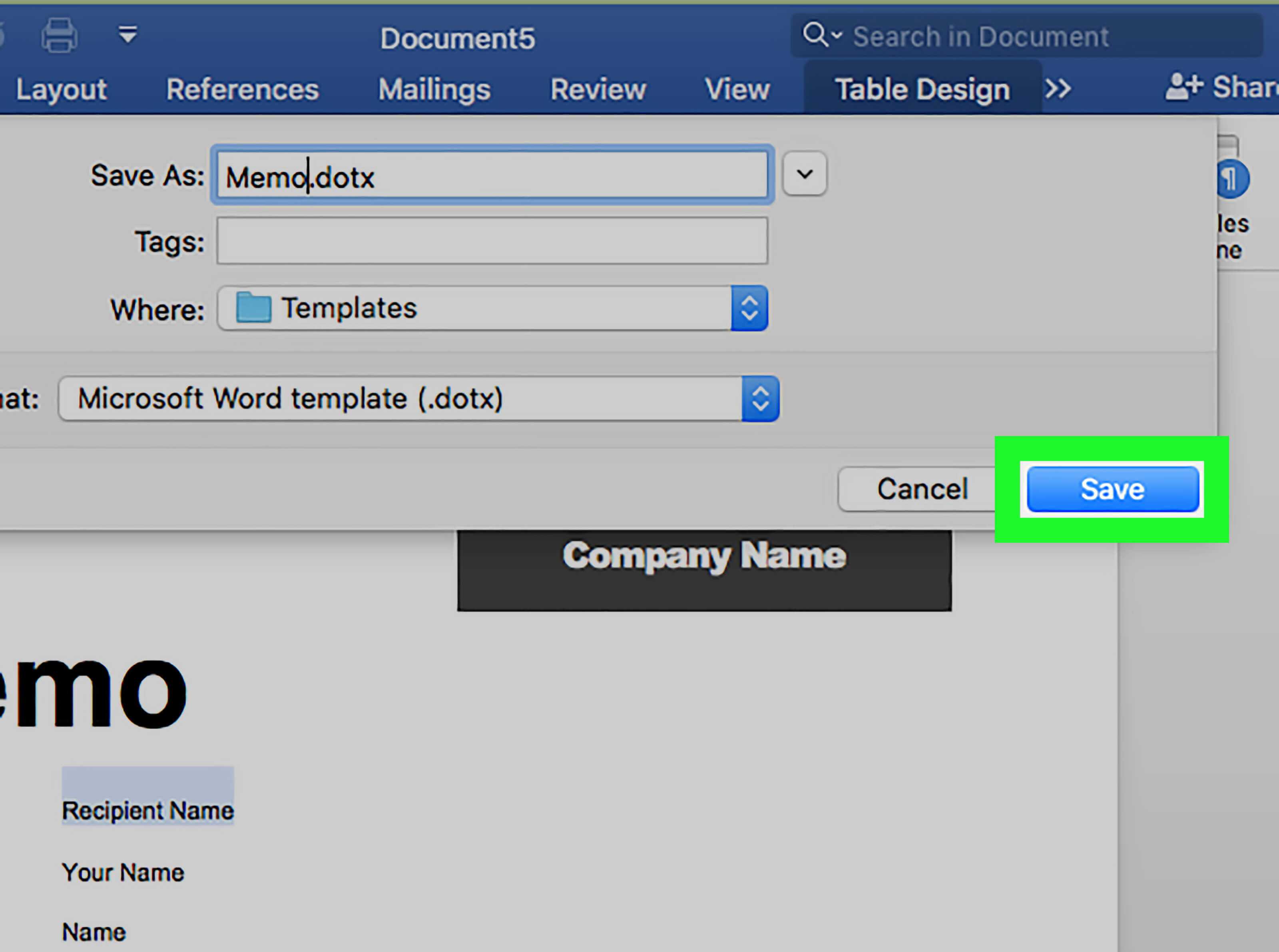 6 Ways To Use Document Templates In Microsoft Word – Wikihow Within Word Macro Enabled Template