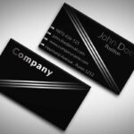 60+ Only The Best Free Business Cards 2015 | Free Psd Templates With Black And White Business Cards Templates Free