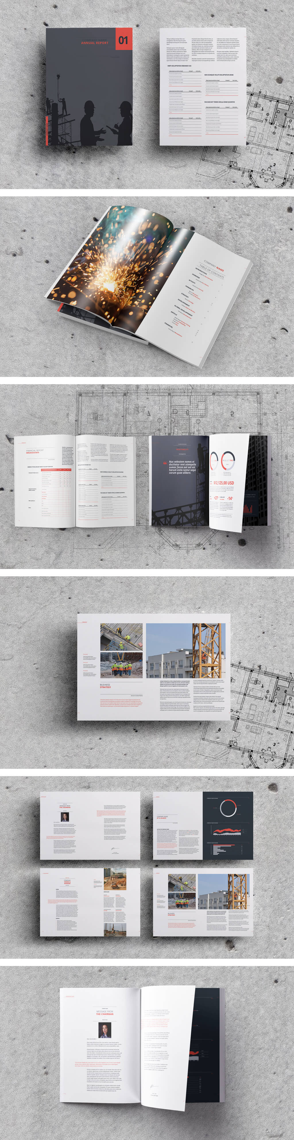 65 Fresh Indesign Templates And Where To Find More Within Free Annual Report Template Indesign