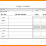 7+ Daily Activity Report Template Word | Lobo Development Regarding Monthly Activity Report Template