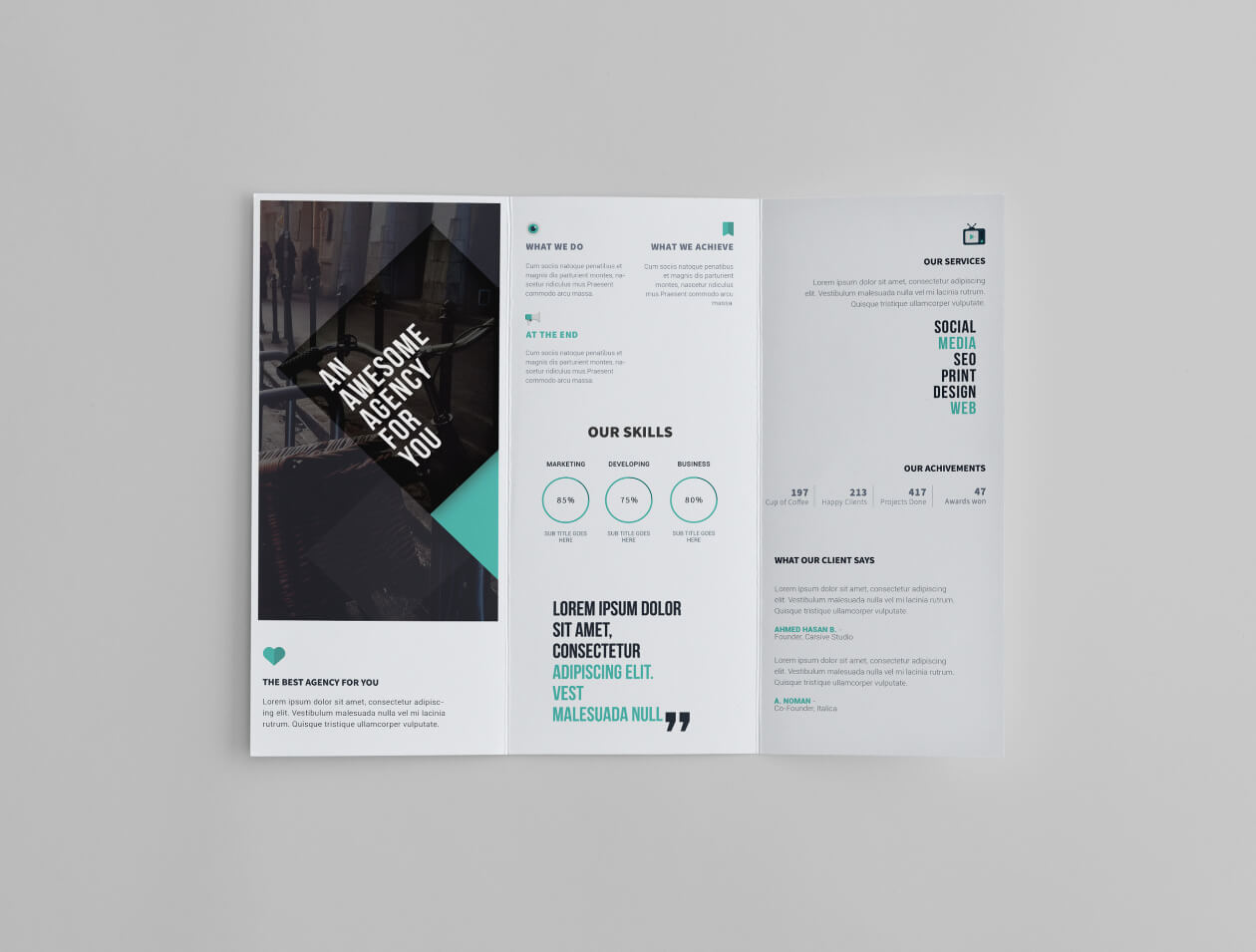 76+ Premium & Free Business Brochure Templates Psd To Inside Free Illustrator Brochure Templates Download
