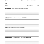 7Th Grade Book Report Outline Template | Kid Stuff | Book Intended For Middle School Book Report Template