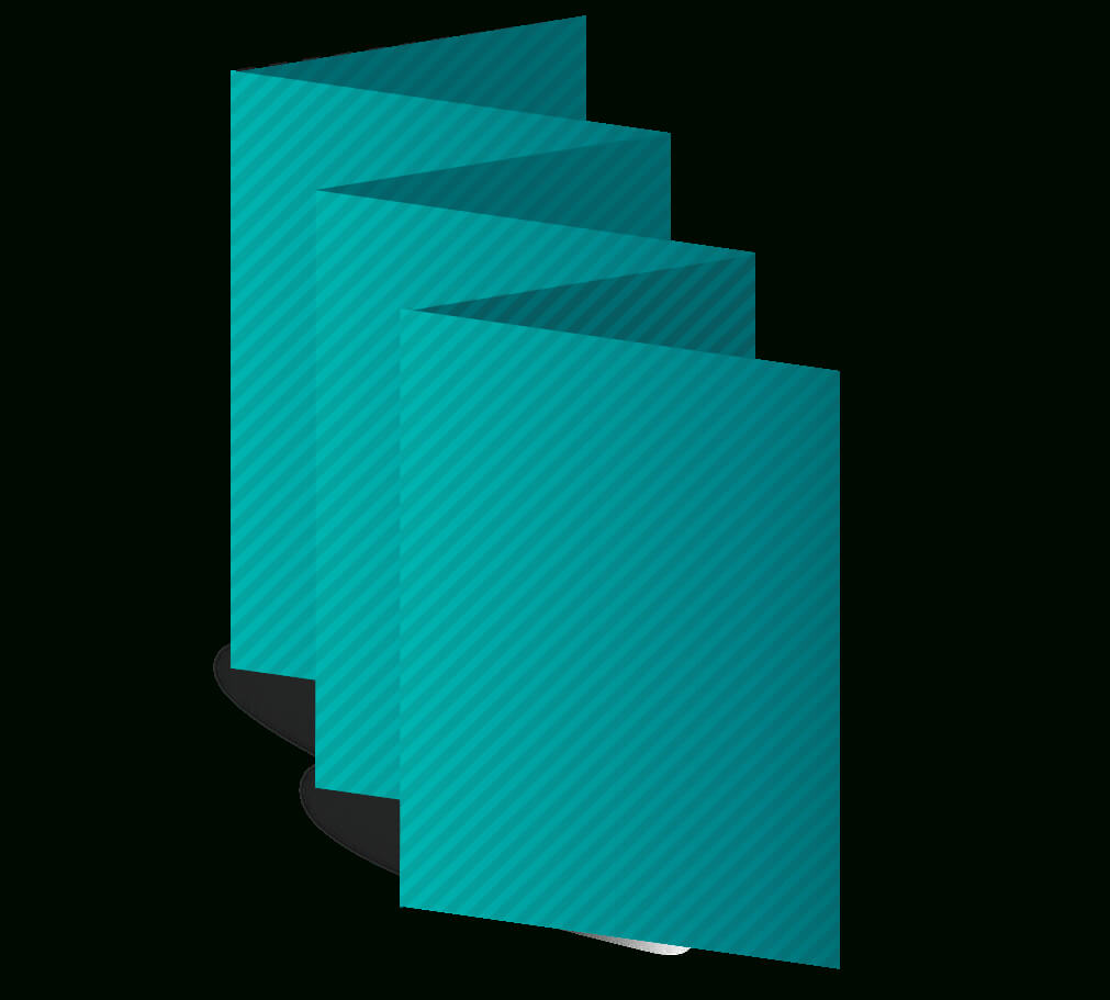 8.5 X 11 Folded 6 Page Brochure Template Download | Adobe Within 6 Panel Brochure Template