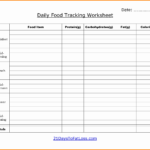 8+ Food Tracking Log | Mael Modern Decor With Gift Certificate Log Template