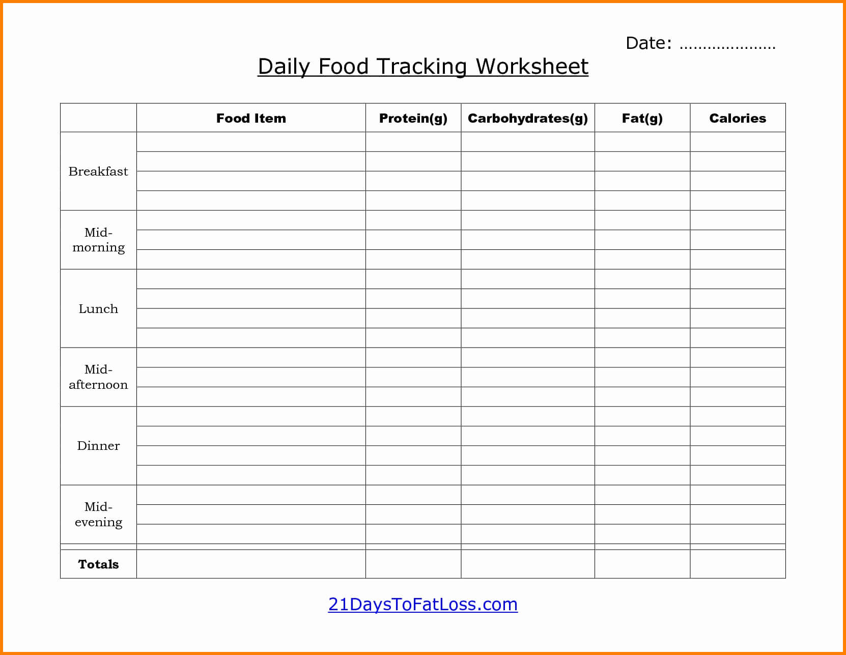 8+ Food Tracking Log | Mael Modern Decor With Gift Certificate Log Template