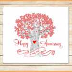 8+ Happy Anniversary Templates Free | Plastic Mouldings Regarding Template For Anniversary Card