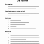 8 High School Lab Report – Locksmithcovington Template Inside Science Experiment Report Template